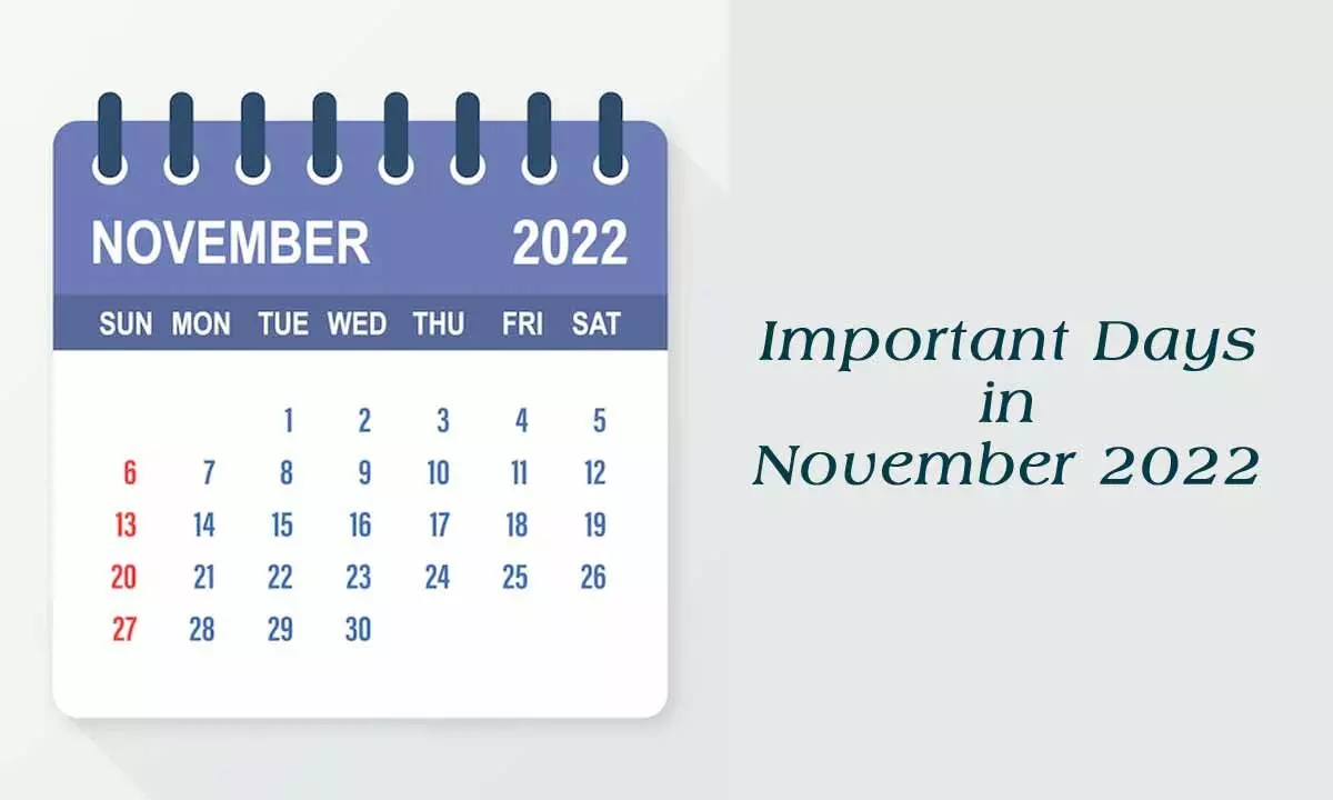 Important Days in November 2022