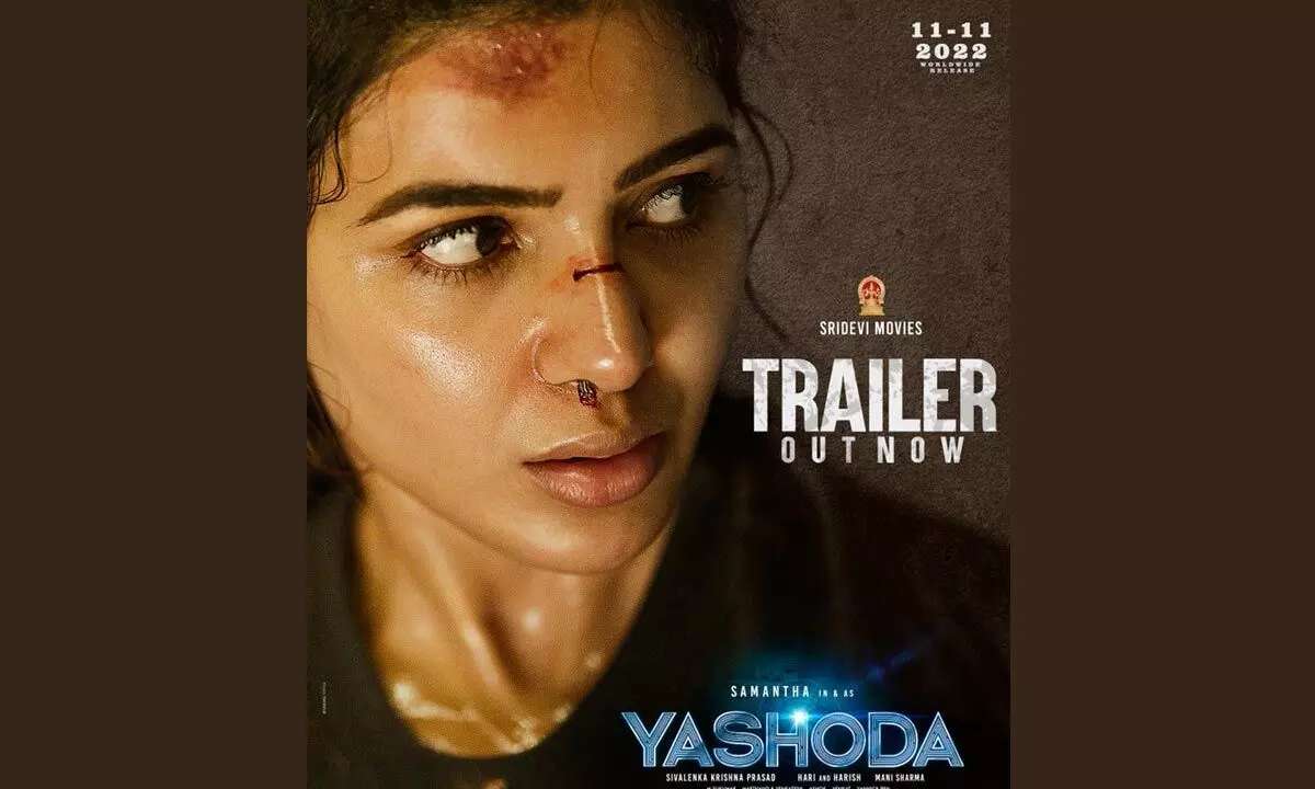 Samantha’s Yashoda trailer is out!