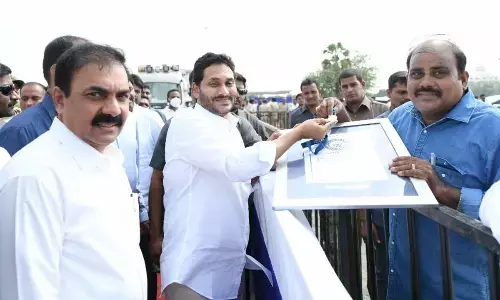 CM presents Guinness World Record to Nellore artist