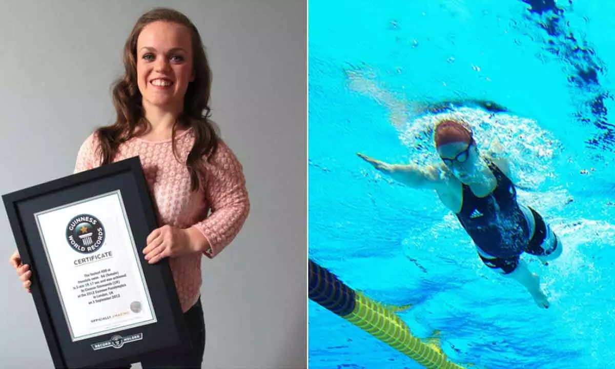 Paralympic Swimmer Hold Several Records For Offering Solid Performances