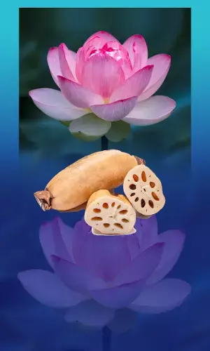 Lotus Root, an edible stem, offers numerous health benefits