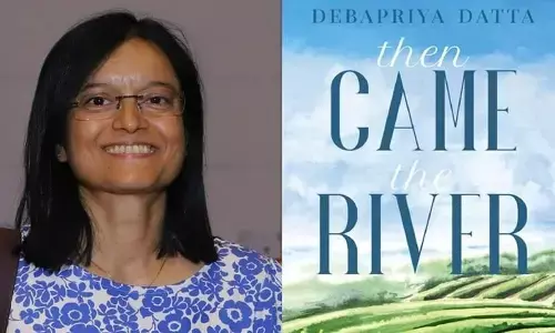 Debapriya and Book cover