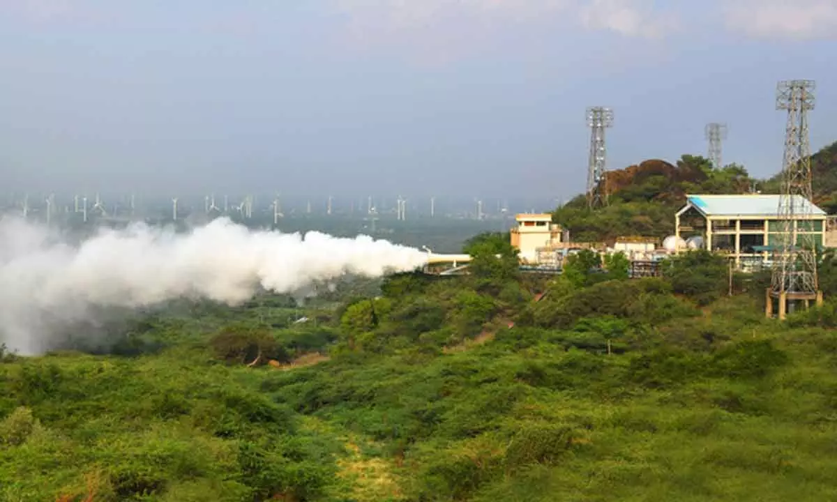 ISRO tests heaviest rockets engine