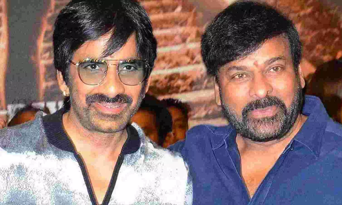 Chiranjeevi, Ravi Teja shake a leg together for a song in Waltair Veerayya