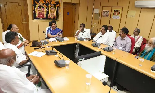 Elaborate arrangements for Karthika Deepotsavam at Yaganti, Vizag