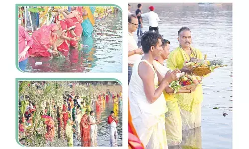 Hyderabad: City soaks in grand Chhath spirit