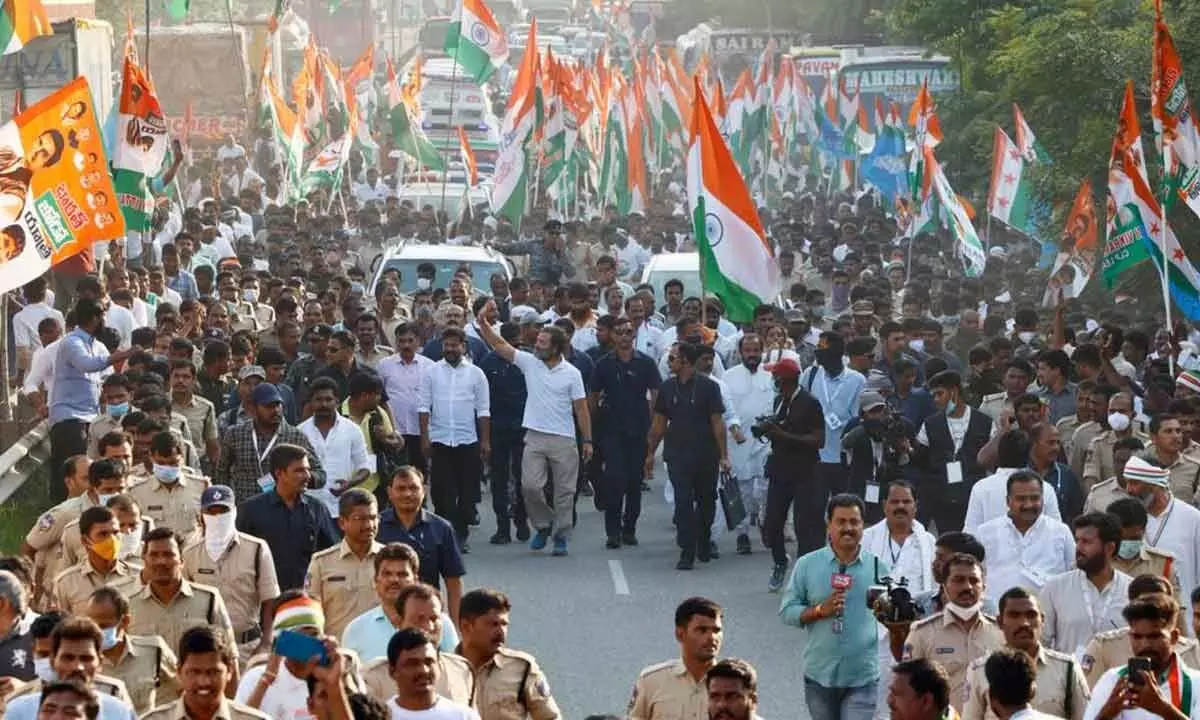 City decks up to welcome Rahul’s yatra today