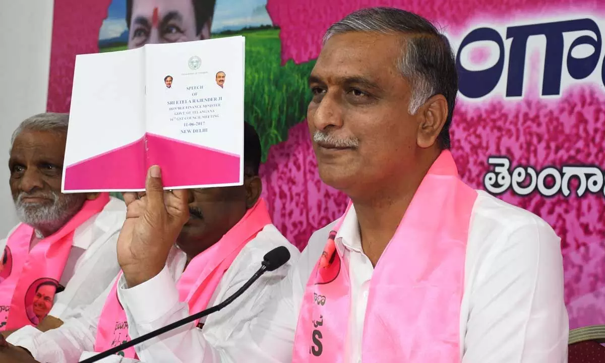 Finance Minister T Harish Rao