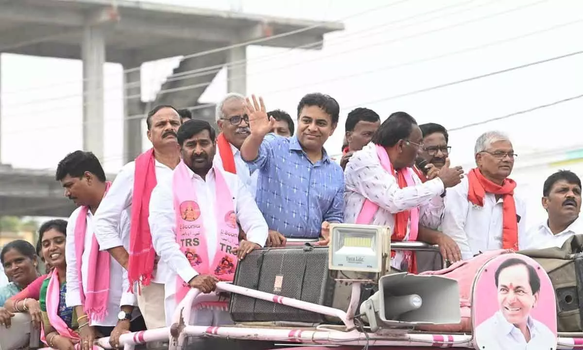 Vote for party which gave water, not tears: KTR