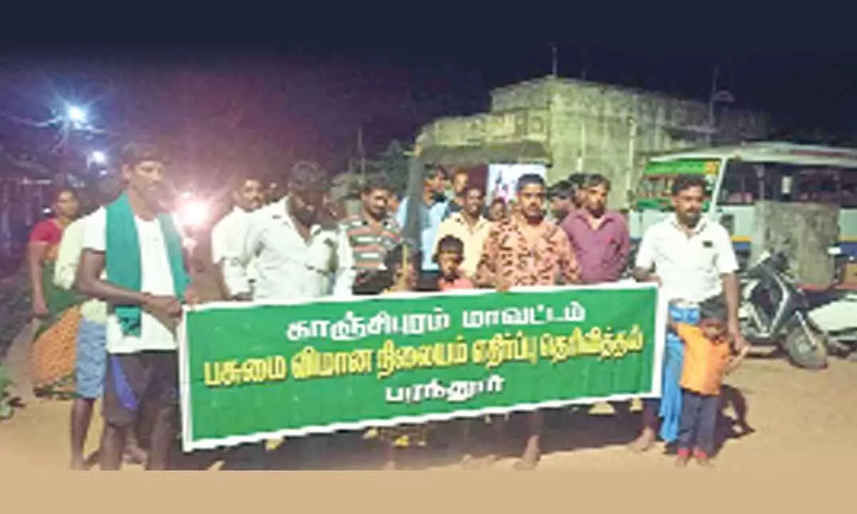 Protests intensify against second airport in Chennai