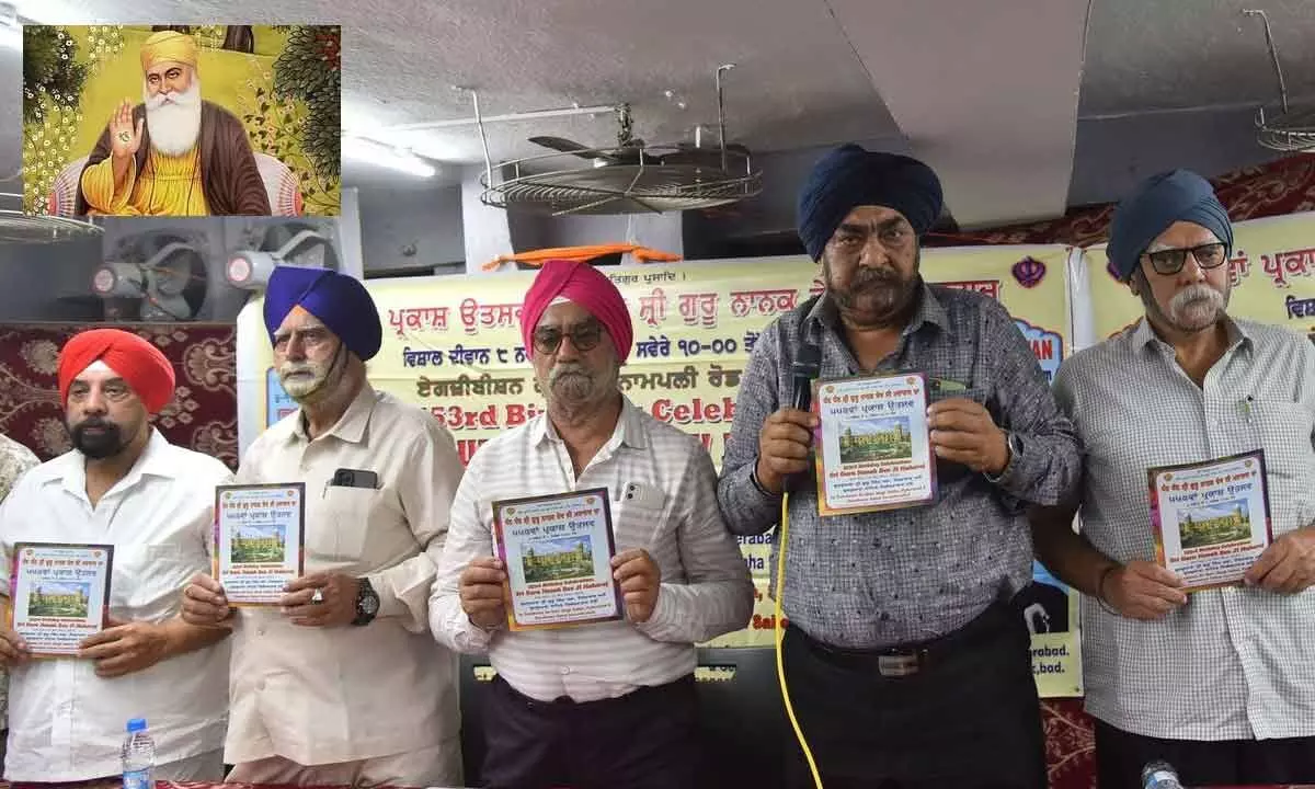 Sikhs in State set to celebrate Prakash Utsav from Nov 4 to 8
