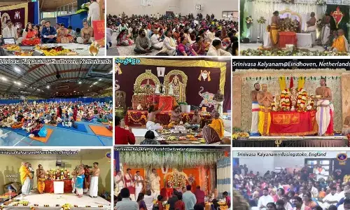 Srinivasa Kalyanam organised by TTD in Europe