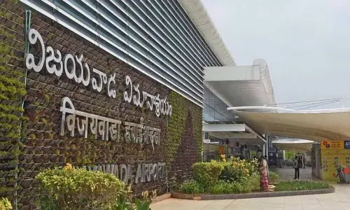 A view of Vijayawada Airport
