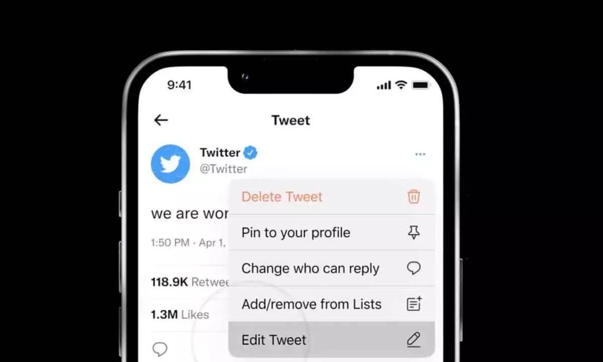 Elon Musk to soon enable the Twitter edit button for all