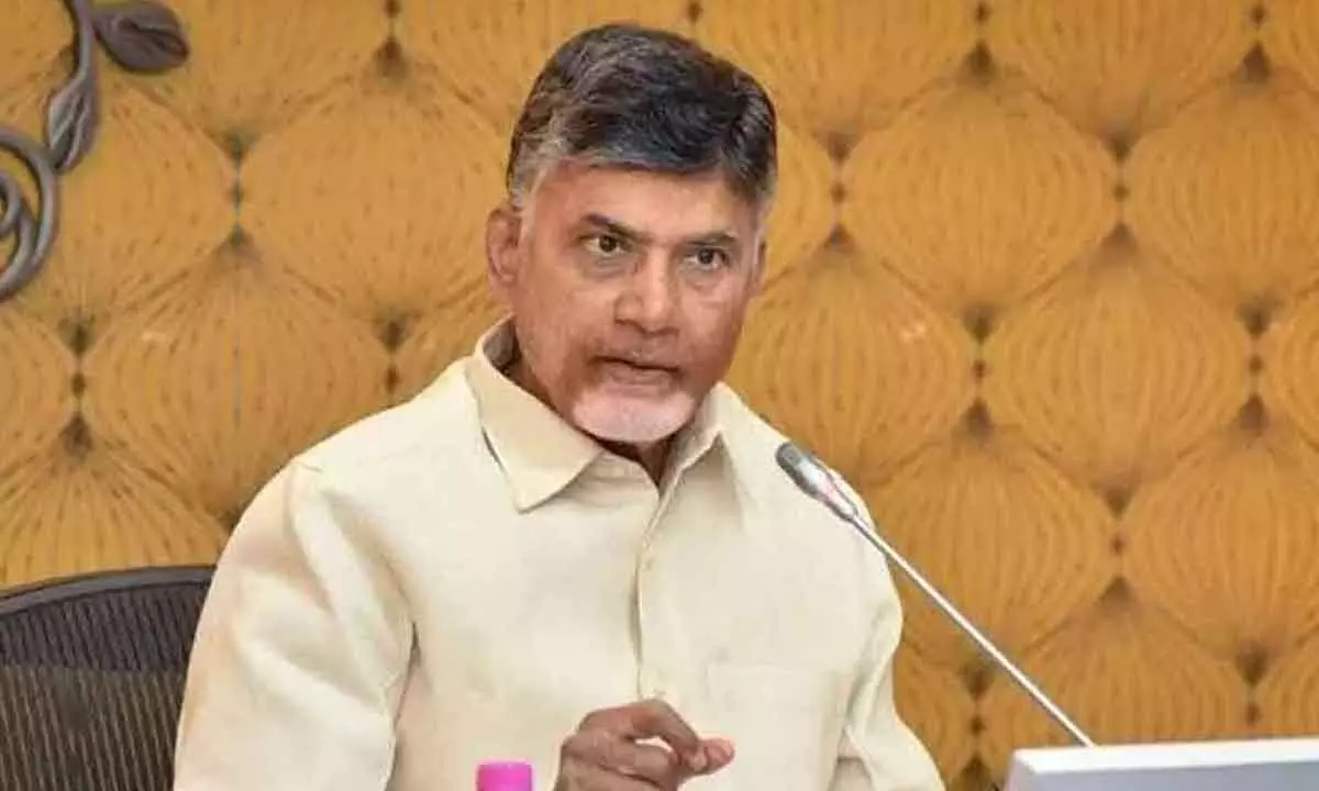 TDP national president N Chandrababu Naidu