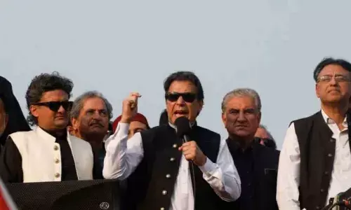 PTI chairman Imran Khan