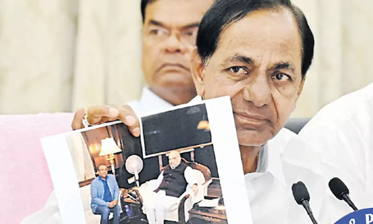 KCR treads cautiously