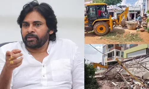 Pawan Kalyan visits Ippatam village in Guntur, condemns house demolitions