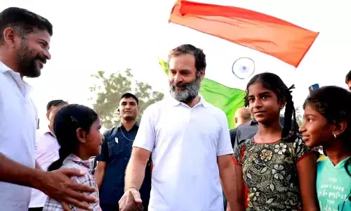 Rahul Gandhi resumes his Bharat Jodo Yatra in Sangareddy