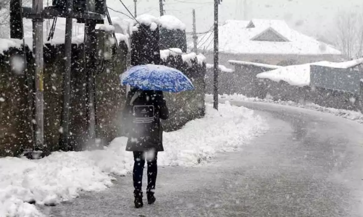 Widespread light to moderate rain, snow likely in J&K