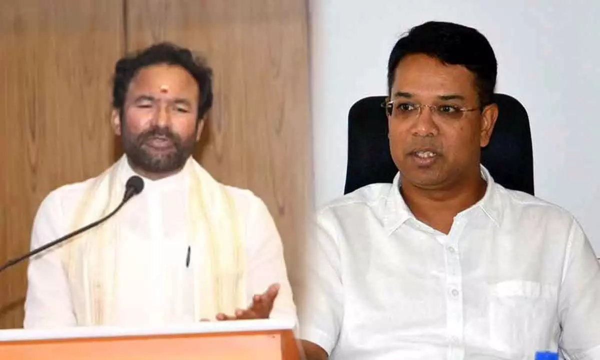 Union Minister G Kishan Reddy, CEO Vikas Raj