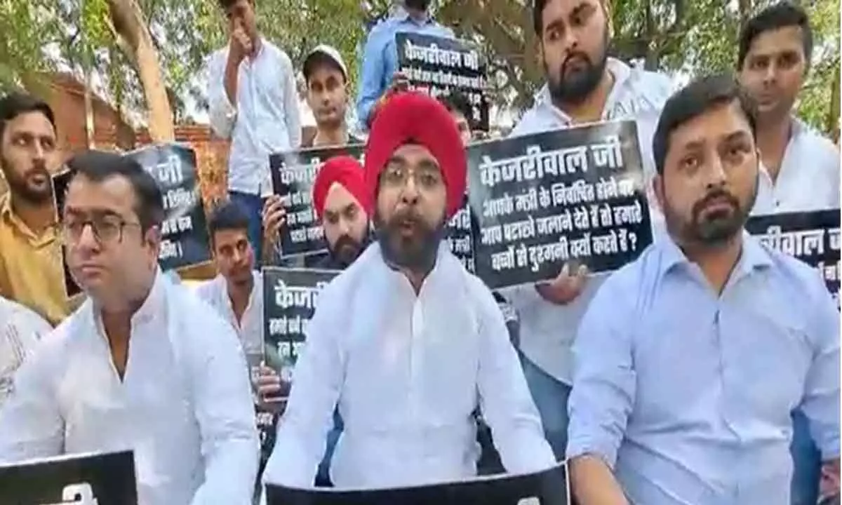 Bagga protests against pollution