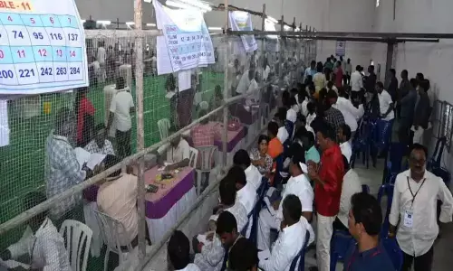 TRS ahead by 5800 votes in 11th round