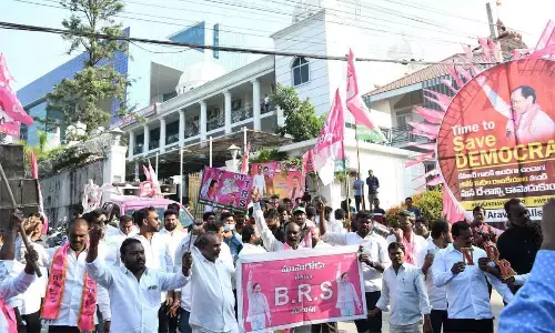 Celebrations erupt in TRS camp