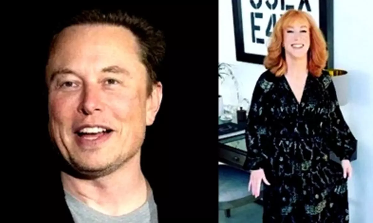 Elon Musk suspends comic Kathy Griffins account for impersonation