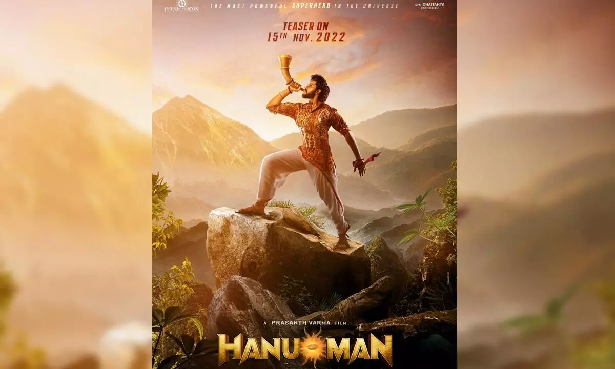Prashant Varma And Teja Sajja’s ‘Hanu-Man’ Teaser Will Be Unveiled On This Date