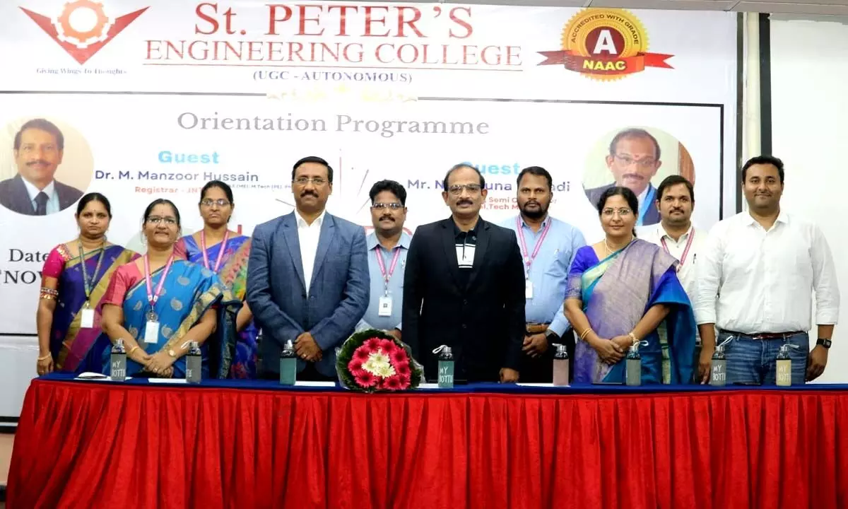 St Peters ENGG College holds orientation programme