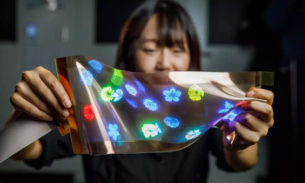 LG introduces the worlds first high-resolution stretchable display