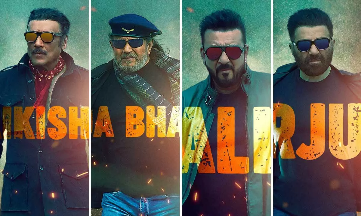 Sanjay, Mithun Da, Sunny and Jackie Shroff’s character posters are out from their untitled action entertainer!