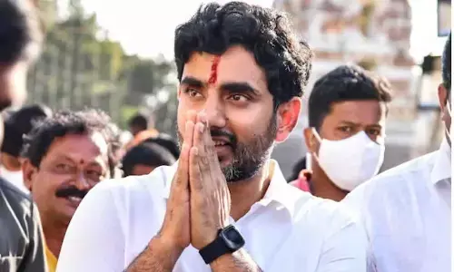 TDP general secretary Nara Lokesh