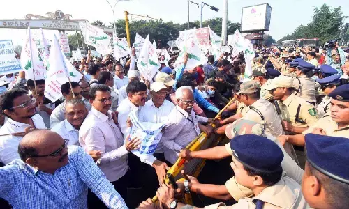 VUPPC & left parties leaders detained in view of PMs visit in Vizag