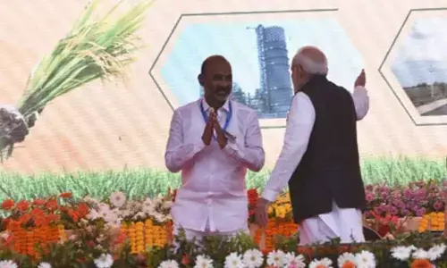 Modi lauds Bandi Sanjay for Ramagundam meet success