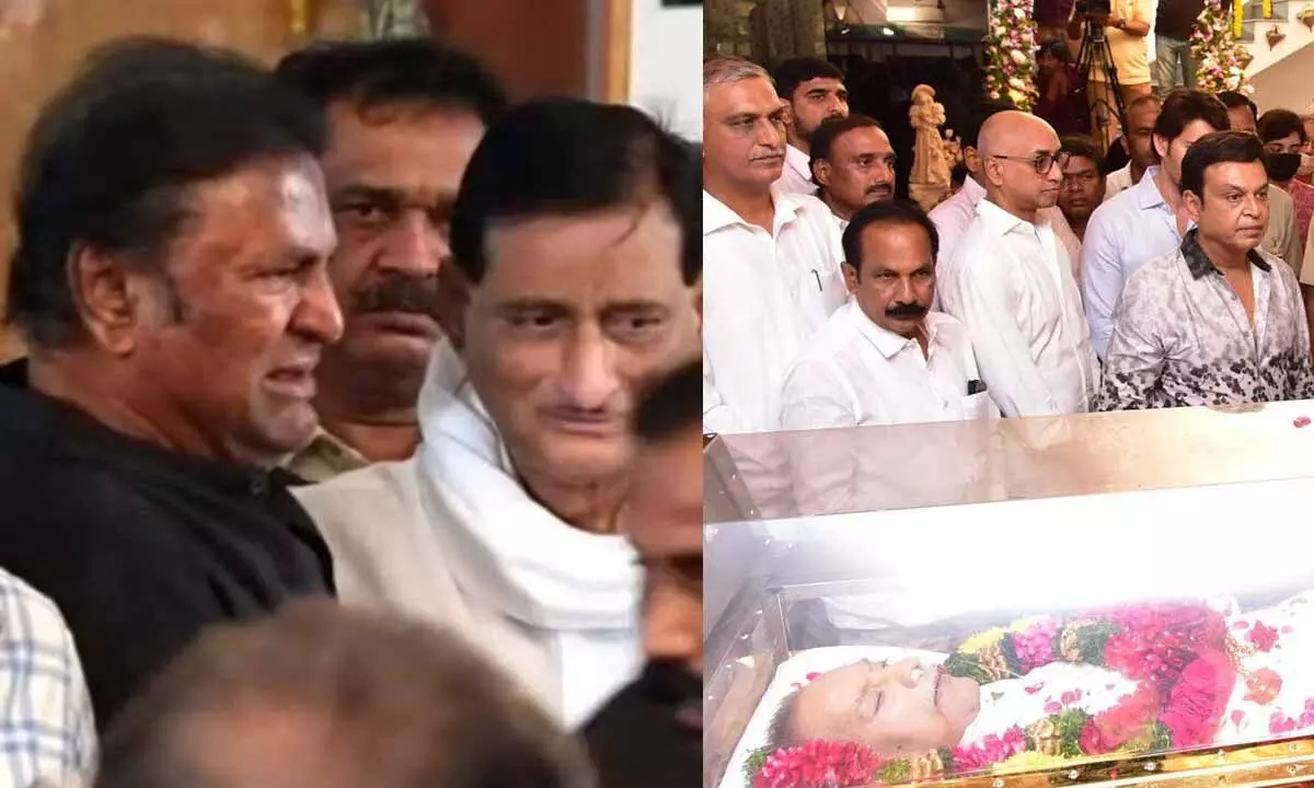 Mohan Babu breaks down after seeing Krishna’s mortal remains