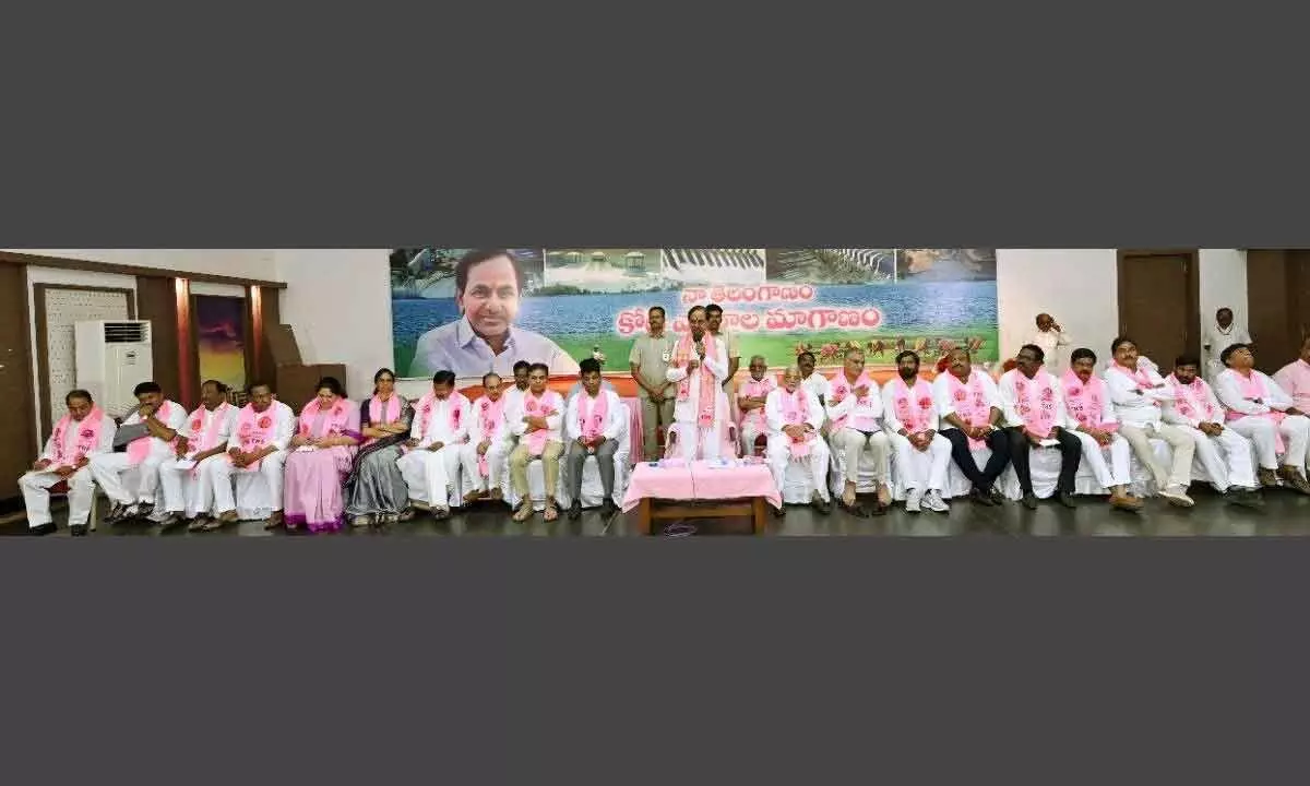 CM KCR asks partyl mlas to identify 500 dalit bandhu beneficiaries each