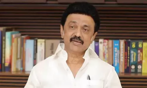 M K Stalin, the chief minister of Tamil Nadu