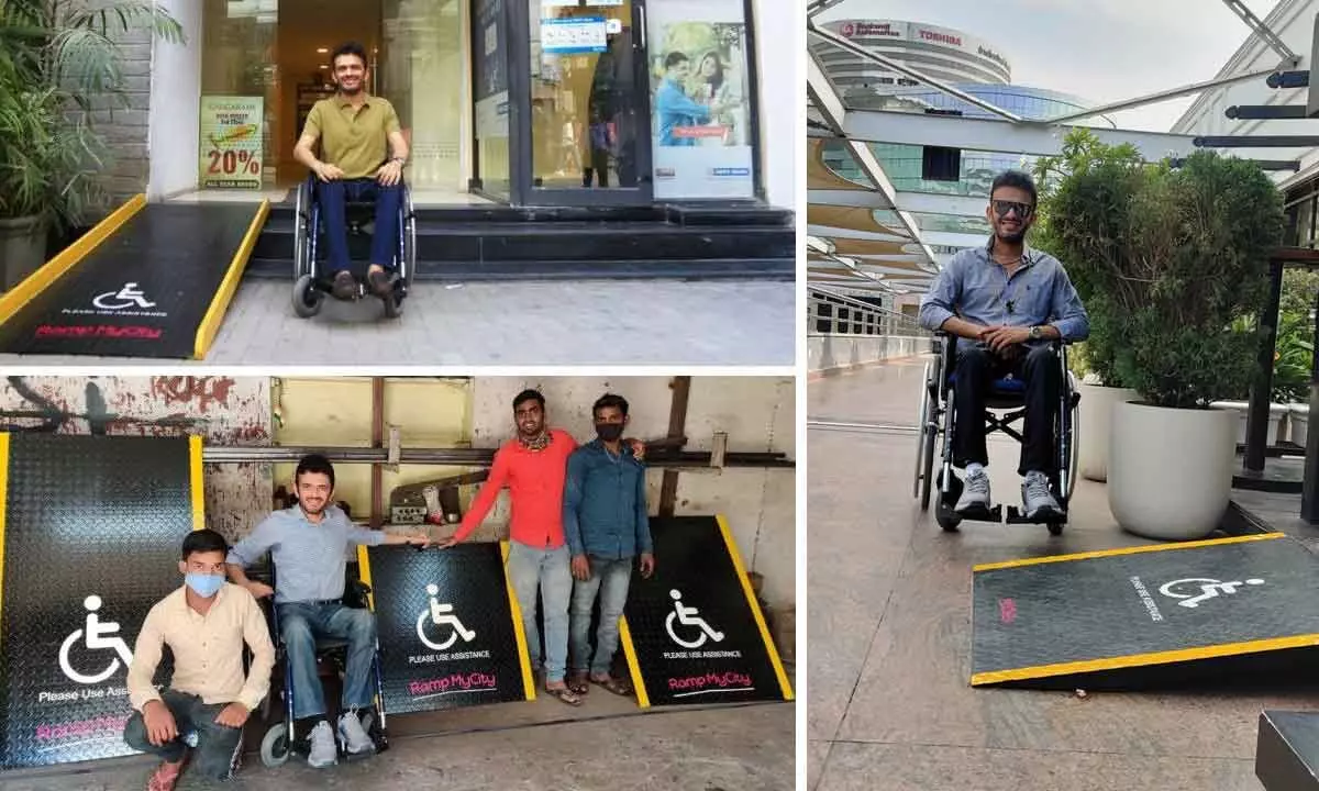 Bengaluru Start-Up Took Initiative To Start RampMyCity For   Differently-Abled