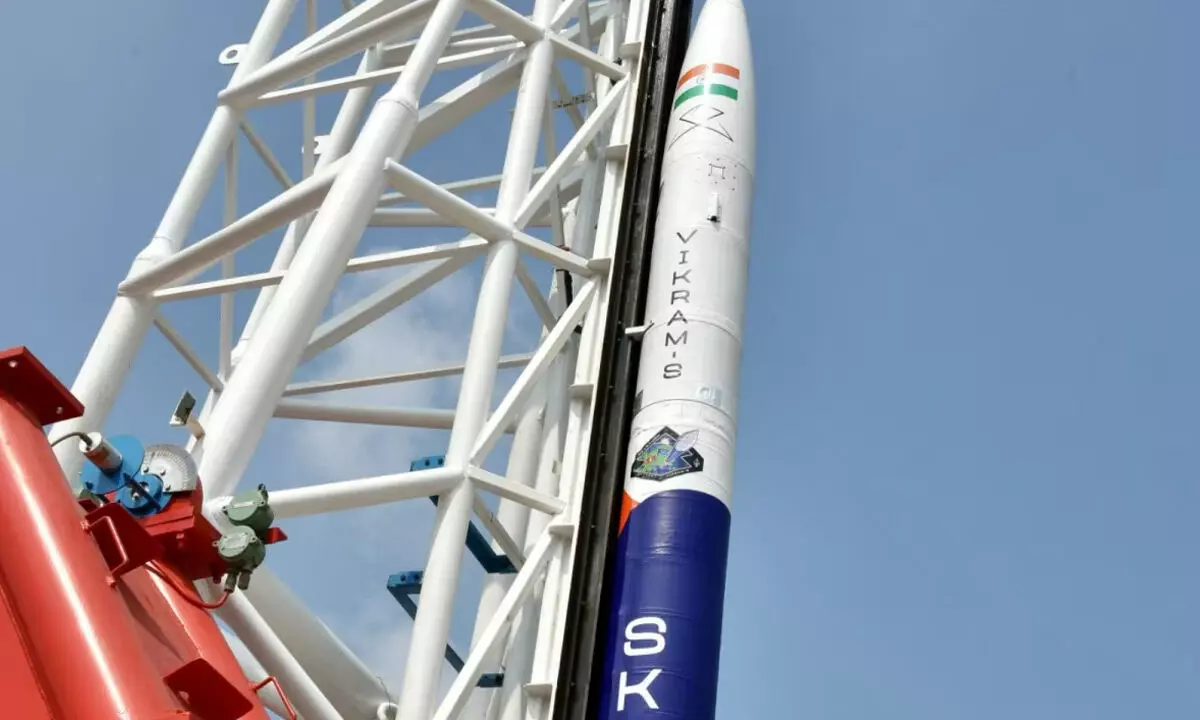 All set for launch of first private sector rocket Vikram-S fr Satish Dhawan Space Centre