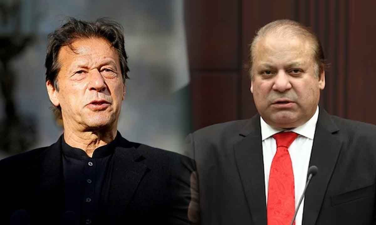 Sharif playing dangerous game at behest of India, says Imran Khan