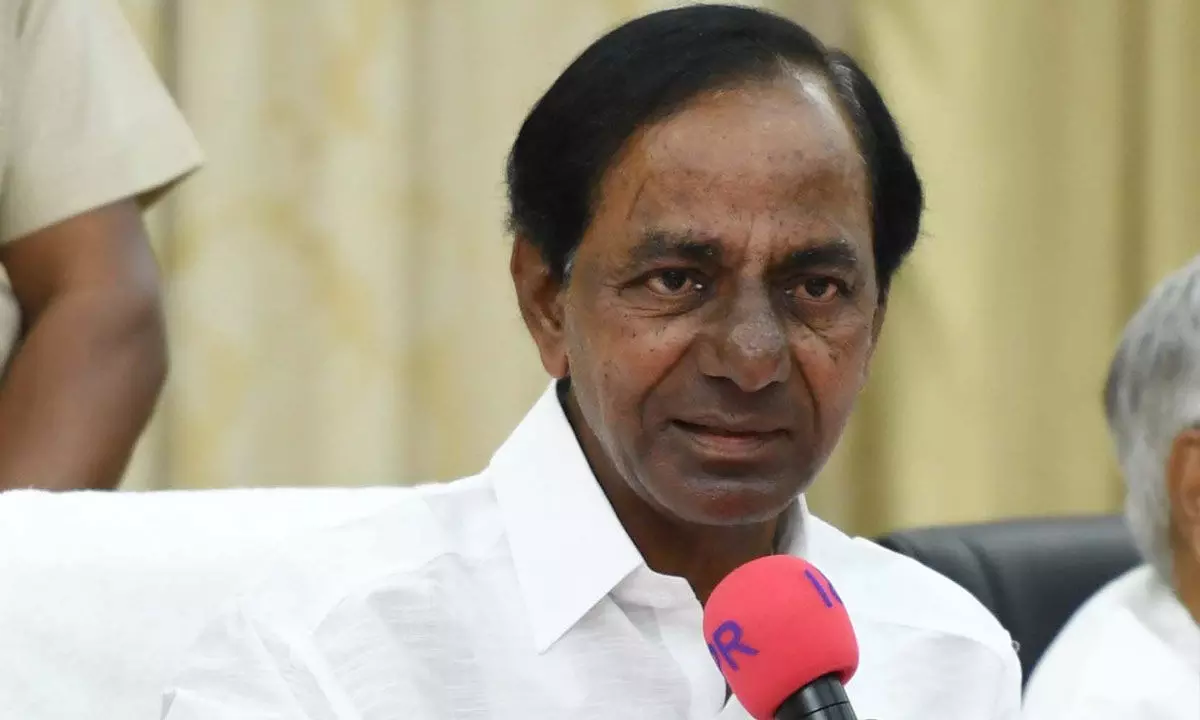 Chief minister of Telangana K Chandrashekar Rao