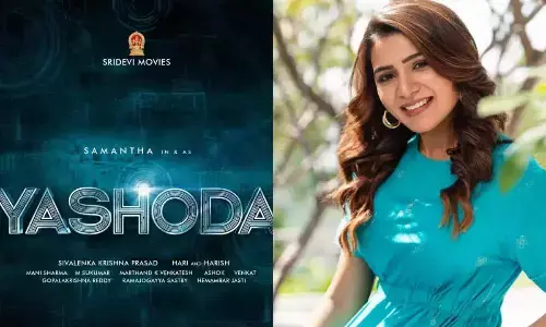 Yashoda: Samantha Dropped A Thank You Note And Expresses Her Gratitude Towards The Director Duo…