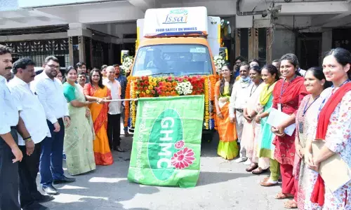 Mayor Gadwal Vijayalakshmi rolls out Food Safety on Wheels van