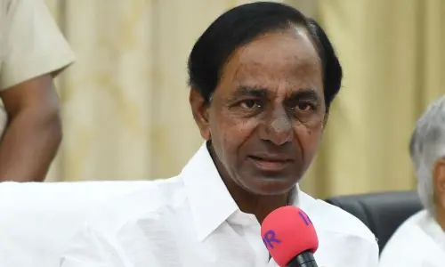 Chief minister of Telangana K Chandrashekar Rao