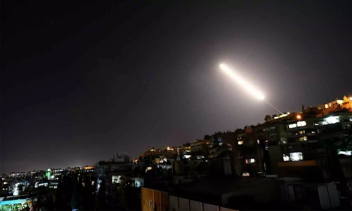 Israeli missile attack kills 4 Syrian soldiers