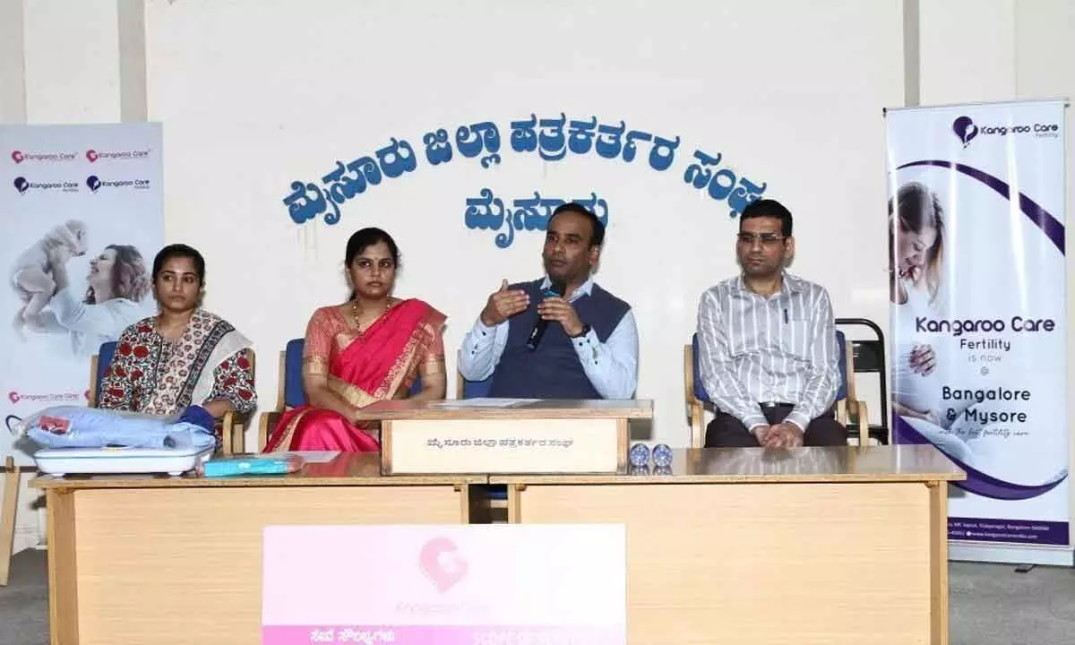 Mysuru: Skin-to-skin contact in premature babies essential