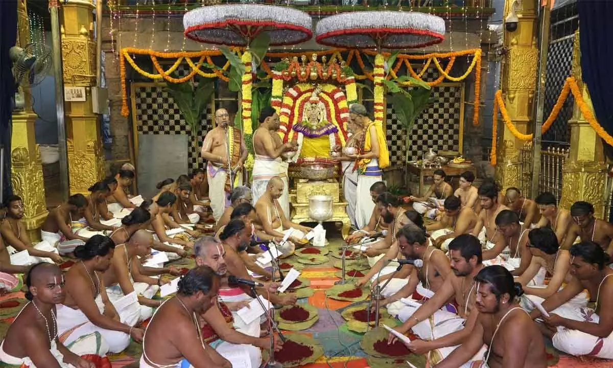 Laksha Kumkumarchana held amid religious fervour