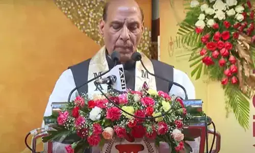 Defence Minister of India also called the Raksha Mantri, Rajnath Singh